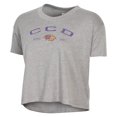thumbnail image 2 of Women's Alternative Apparel  Gray CCD CityHawks Retro Jersey Headliner Cropped T-Shirt, 2 of 3
