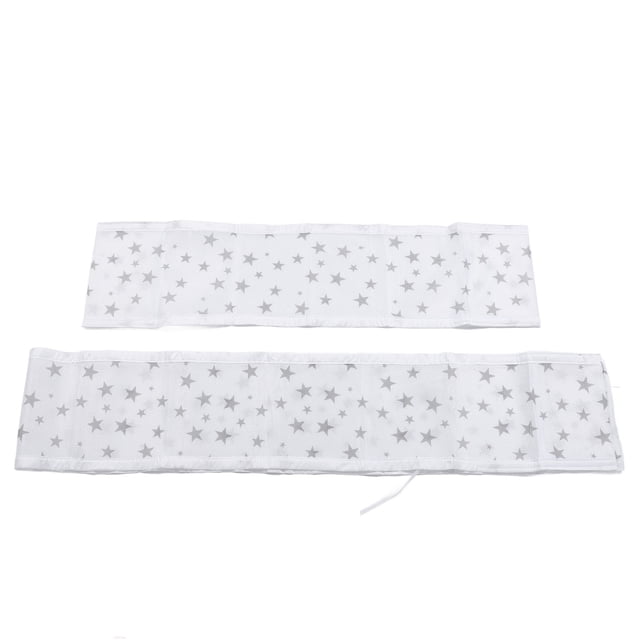 Forro De Malla Transpirable, 2 Protectores De Cuna De Malla Para Bebé Para Cunas De Tamaño Completo, Protector De Cuna Anticaída Para Lados, Extendido Y Elevado