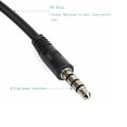 thumbnail image 2 of Miangastore 3.5mm Plug Air Duct Throat Vibration Microphone Throat Control Noise And Radiation Protection Earphone For Mobile Phone And Computer Use, 2 of 8