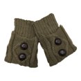 thumbnail image 2 of Dengjunhu 1 Pair Boot Knit Cuffs Easy to Match Soft Acrylic Fiber Short Crochet Leg Warmers for Women, 2 of 7