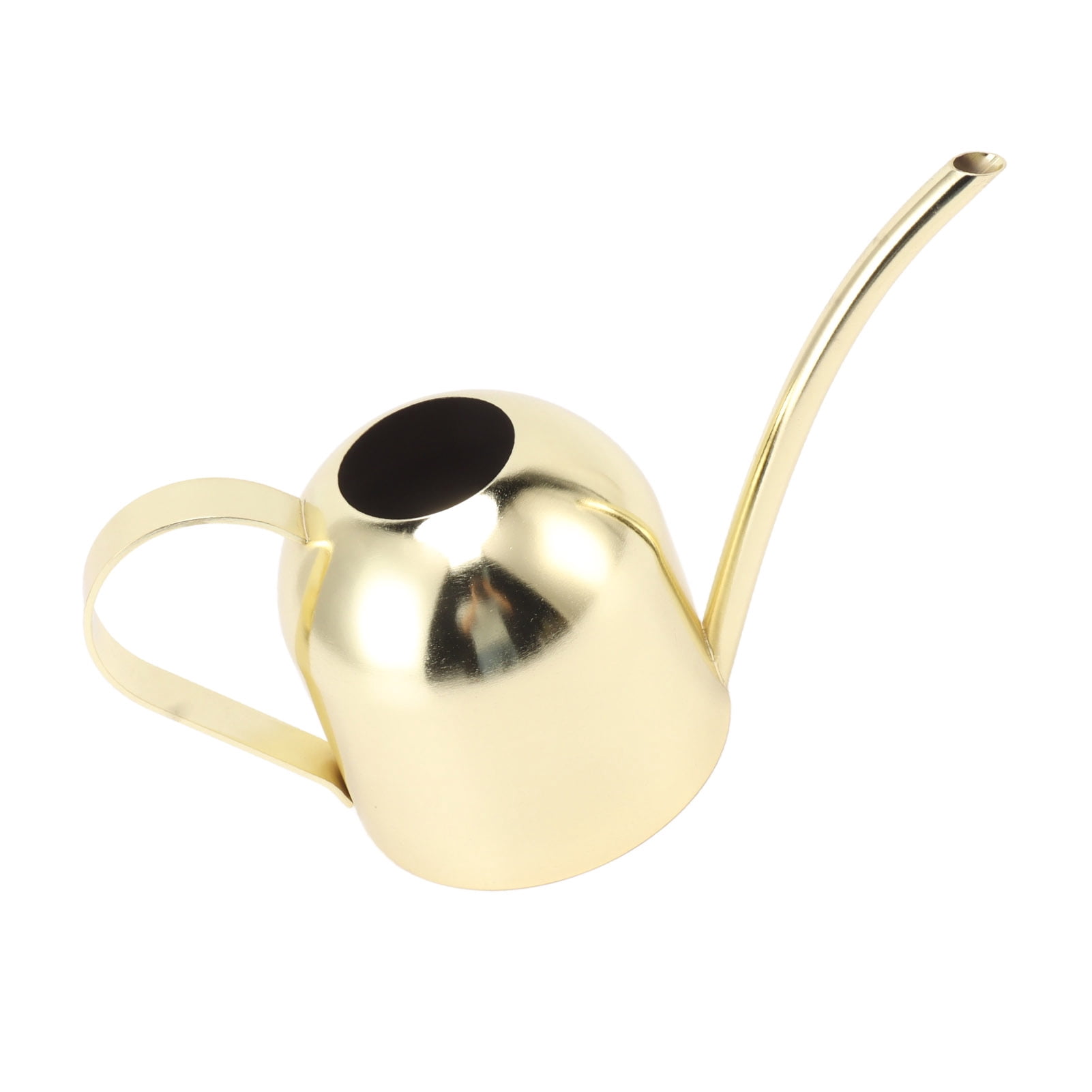 M Buder Premium Stainless Steel Watering Can Gold 30.4 oz / 0.9L Long Spout for Indoor House Plants Outdoor Gardening Tools 8.5 x 3.5 x 4.9 inches