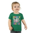 thumbnail image 3 of Happy Easter Bunny Rabbit Eggs Cute Funny Holiday Toddler Shirt, 3 of 3