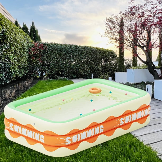 Piscina Inflable Easy Set Pool Piscina Familiar De Pvc Resistente A Los Rayos Uv Para Fiestas En La Piscina De Verano (1,8 M)