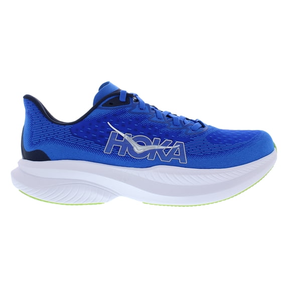 HOKA Mach 6 Mens Shoes Size 10, Color: Electric Cobalt/Varsity Navy
