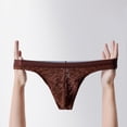 thumbnail image 3 of Breathable Comfort Everyday Wear Briefs with Jacquard Mesh Lightweight Design for Men’s Daily, 3 of 4