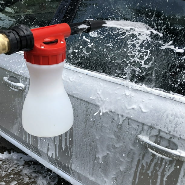 Portable Household Car Wash Foam Gun Hand Press Plastic Water Gun