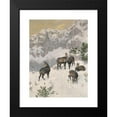 thumbnail image 2 of Josef Schmitzberger 15x18 Black Modern Framed Museum Art Print Titled - Chamber in Winter, 2 of 5