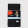 thumbnail image 2 of Hanes Originals Premium Men's SuperSoft Boxer Briefs 3pk - Black S: Tagless, Moisture Wicking, Stretch Knit, 2 of 9