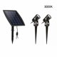 thumbnail image 2 of Led Paisaje Solar 2Pcs Focos Focos Impermeables Al Aire Libre Foco Solar Para Patio Trasero Calzada Patio Jardines Césped Anochecer Al Amanecer Auto Encendido Apagado Kearding TO005304-00, 2 of 7