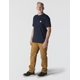 thumbnail image 4 of Camiseta Carhartt de manga corta, gruesa, con bolsillo, azul marino, 4 of 6
