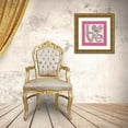 thumbnail image 3 of Stimson, Diane 12x12 Gold Ornate Wood Framed with Double Matting Museum Art Print Titled - Love Pink, 3 of 4