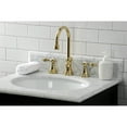 thumbnail image 3 of Kingston Brass KS2982TAL Tudor Widespread Bathroom Faucet with Brass Pop-Up, Polished Brass, 3 of 8