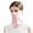 Pink, variant on Sun & Dust Protection Cooling Face Cover Neck Gaiter, UPF 50+ Face Mask Bandana Scarf Breathable Men Women Outdoor