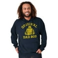 thumbnail image 3 of Original Dad Bod Buddha Belly Funny Hoodie Hooded Sweatshirt Men Brisco Brands S, 3 of 6