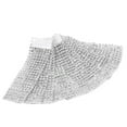 thumbnail image 2 of Growcolor 50/100pcs 8 Rows Chair Sash Napkin Rings Diamond Mesh Wrap Ribbon For Wedding Christmas (50pcs-??), 2 of 5