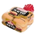 thumbnail image 2 of Oroweat Superior Keto Plain Hamburger Buns, 8 count, Hamburger Buns, 12 oz Bag, 2 of 7