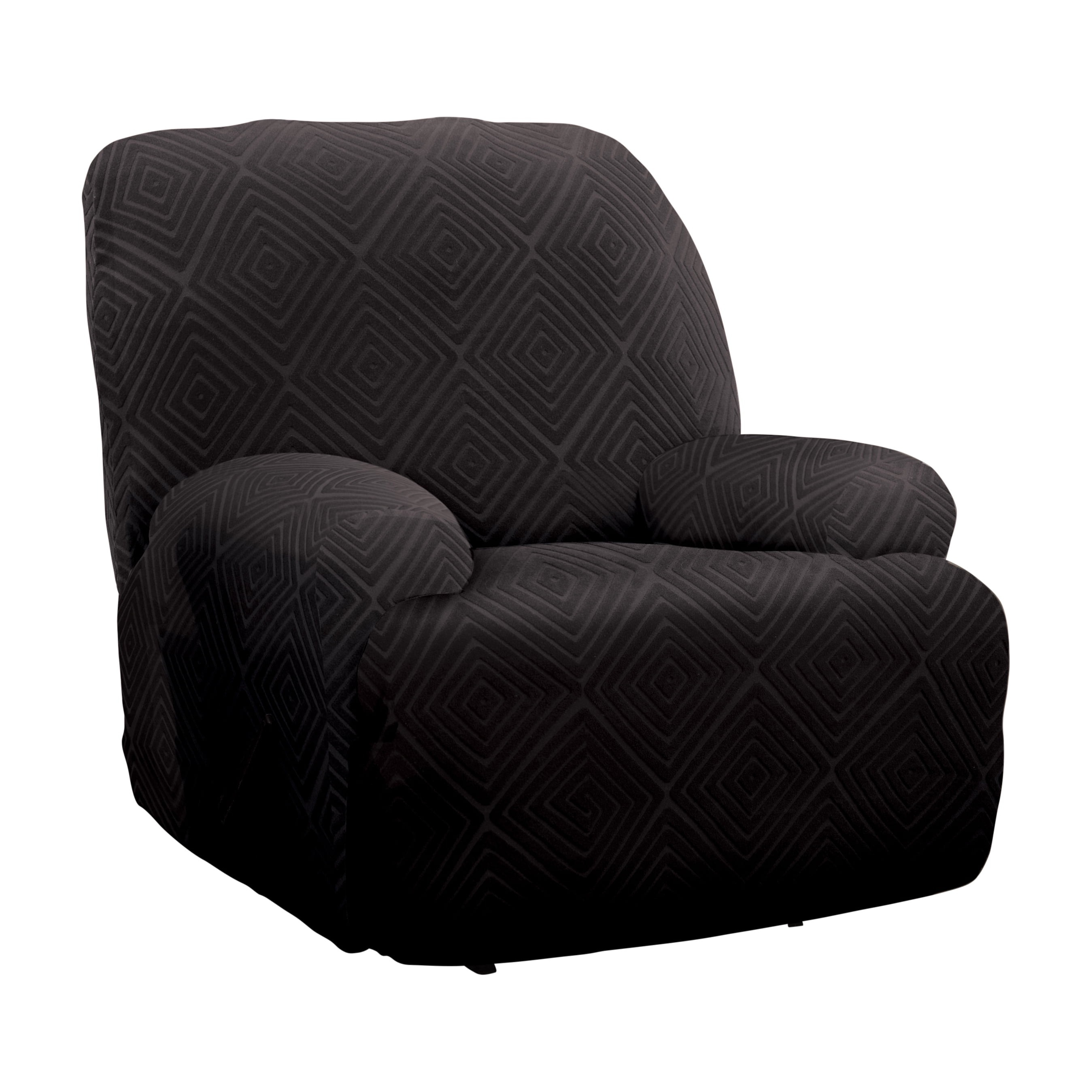 Stretch Sensations 4Piece Stretch Shapely Diamond Jumbo Recliner