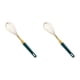 thumbnail image 2 of Wosthever Batidor de huevos de mano, batidor Manual pequeño para tartas, mezclador agitador DIY, Espumador de leche, barra de cocina para el hogar, S 2piezas Wosthever CBP187342, 2 of 6