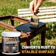 thumbnail image 3 of 2-in-1 Rust Converter & Metal Primer, 35oz Matte Black Rust Inhibitor Paint for Metal, Ultra Automotive Rust Reformer & Seal, Heat Resistance Trailer Paint for Chassis, Frame, Marine, Industrial, 3 of 8