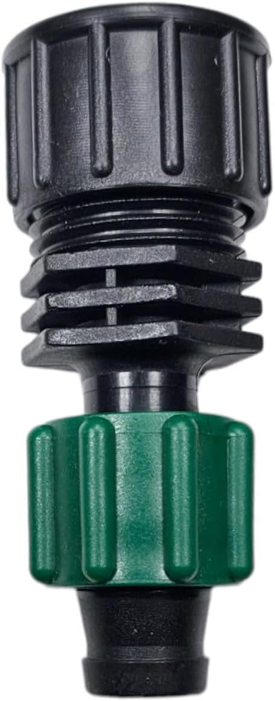 USA MADE - Irritec Tape Loc Fittings for 5/8" Drip Tape | Couplers, Tees, Elbows A1-T5 | Drip Irrigation Fittings | Long-term Leak-Free Connection (Tape Loc x Male End Cap, 50)