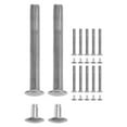 thumbnail image 1 of Miangastore 12 sets of Folding Fan Replacement Hardware Kit Fan Repair Accessories Set Folding Fan Maintenance Paper Fan Repair Kit Hand Fan Fasteners Hand Fan Rivet and Nut, 1 of 9