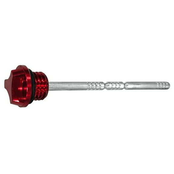Oil level dipstick motorcycle anti-slip design accurate measurement aesthetics