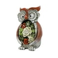 thumbnail image 2 of Seizeen Outdoor Garden Statue, Owl Figurines Animal Garden Decor for Outside w/ Solar LED Lights, 25cm Resin Patio Lawn Ornament for Balcony/Yard, Cute Housewarming Gardening Gifts for Women, 2 of 10