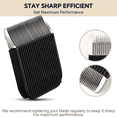 thumbnail image 3 of Rug Tufting Trimmer Replacement Blades, Fits for All 200W Carpet Trimmer Tufting(2PCS), 3 of 5