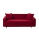 thumbnail image 1 of Matsuzay Fundas de sofá de estilo moderno de gran elasticidad, almohadilla a cuadros de maíz, Protector elástico impermeable para muebles Decoración del hogar Vino rojo, 1 of 6