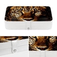 thumbnail image 4 of Leopard PU Leather Jewelry Box Organizer with Removable Compartment - Portable Decorative Jewelry Boxes, 4 of 6