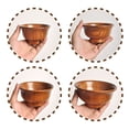 thumbnail image 4 of YAOMOBB Bol Réutilisable en Bois Ensemble Bol Épaissi Non Brûlant Style Mongol, 4 of 6