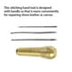 thumbnail image 3 of Monstrate Sewing Awl with Alloy Steel Shoe Leather Drilling Accessory Repairing Tools for Professional Shoemaker Type3, 3 of 6