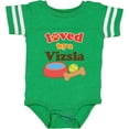 thumbnail image 3 of Inktastic Vizsla Loved by a (Dog Breed) Boys or Girls Baby Bodysuit, 3 of 5