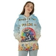 thumbnail image 4 of Wagging Tail Great Dane Celebrates Rainbow Pride Month LGBT LGBTQ+ All Over Print 3D Hoodie Unisex Merch Hoodies Danes Dog Lover Gifts - 01003, 4 of 6