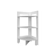 thumbnail image 2 of Corner Shelf 3 Tier - White Floating Shelf for Small Spaces - Modern Corner Bookcase for Bedroom, Living Room, Office - Easy Assembly, 2 of 5