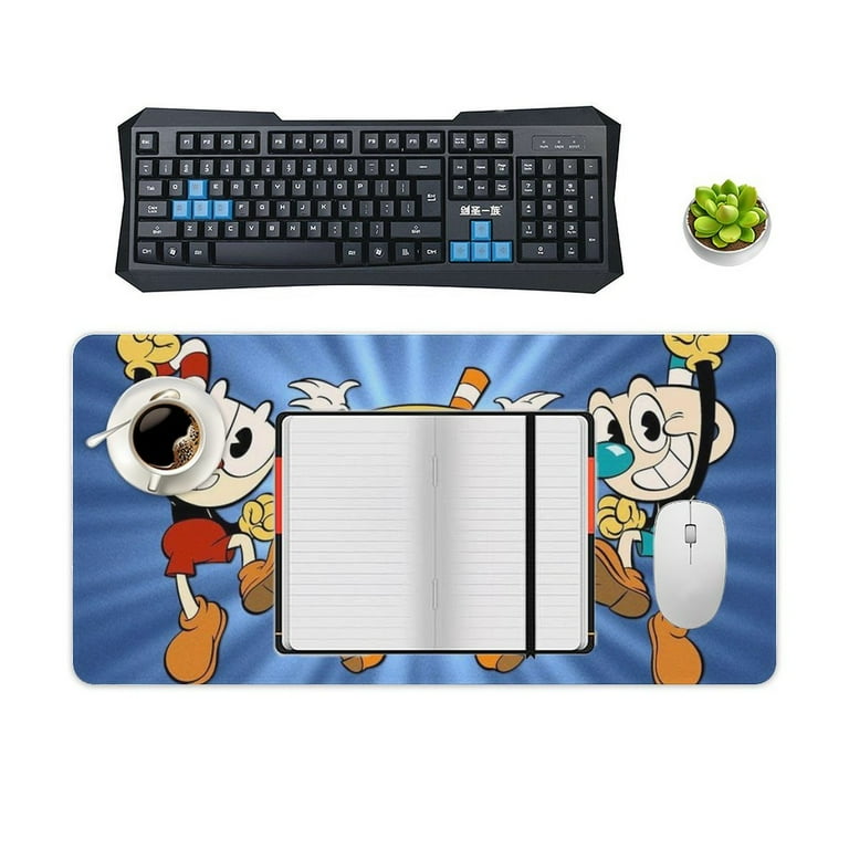 Cuphead Mugman Chalice Mouse Pad Extended Gaming No-sliped Large