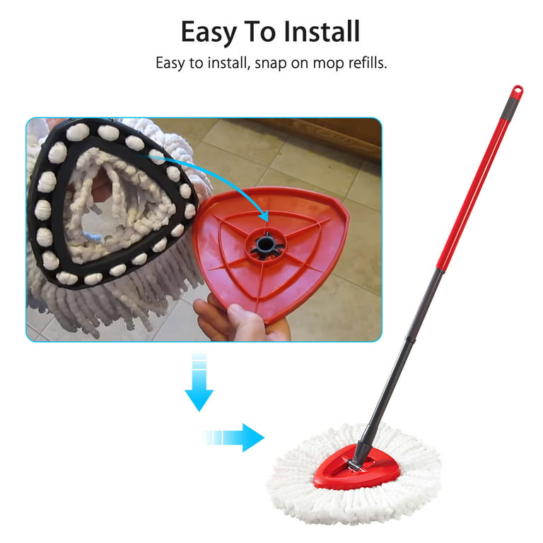  Vileda Spin and Clean Mop Refill : Health & Household