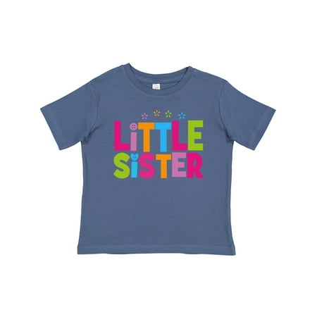 

Inktastic Little Sister Gift Baby Girl T-Shirt