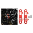 thumbnail image 4 of Protector de protección de radiador lateral de aluminio CNC para Honda rojo, 4 of 9