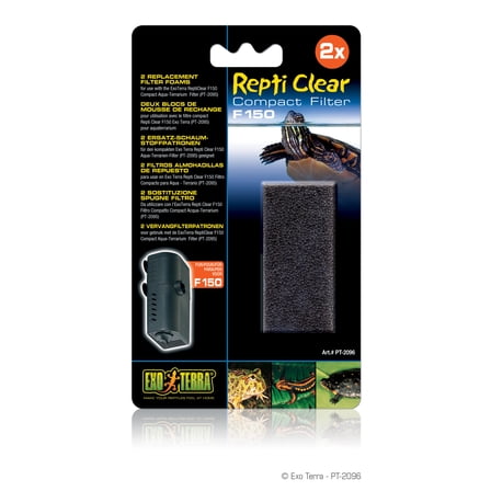 Exo Terra Repti Clear Replacement Foam Block, 2-Pack