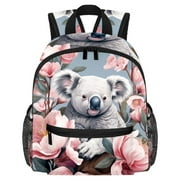 Koala Lightweight Printed Design Backpack with Adjustable Shoulder Strap, Large Capacity, Preschool Boy Backpack, Kindergarten Backpack for Boys