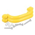 thumbnail image 4 of Miangastore Accessoires de Terrain de Jeu pour Enfants Extérieur Jaune 2 Pcs 9.6x2.7x0.8 Po, 4 of 8