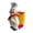 C, variant on mdesiwst Fat Chef Resin Figurine Toothpick Holder Resin Chef Statue Sculpture Home Cafe Restaurant Kitchen Counter Decoration Ornament