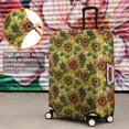 thumbnail image 4 of White Sunflower Pattern Luggage Cover Fashion Suitcase Cover Baggage Covers Fit 25-28 Inch Luggage (Go Travel), 4 of 5