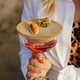 thumbnail image 1 of 2/4/6 Uds. Platos de cristal para aperitivos cubiertas de copa de vino de bambú madera, 1 of 8