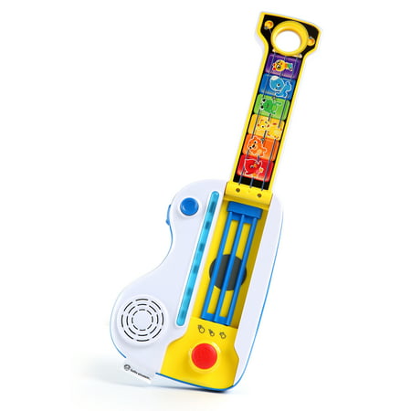Baby Einstein Flip & Riff Keytar Musical Guitar and Piano Toddler Toy with Lights and Melodies, Ages 12 months (Best Baby Toys 9 12 Months)