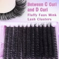 thumbnail image 3 of Kit de extensión de pestañas Winifred Fluffy Lash Clusters 10-16 mm, 3 of 7