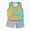 ZToddler Baby Boys Summer Outfits01 Yellow, variant on kaprioy Toddler Baby Boys Summer Outfits Sleeveless Cartoon Printed Tank Top and Shorts Set Toddler Boys Clothes for Baby Boy Summer Outfits 3M-6T