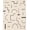 Beige, Pattern 4, variant on ODIKA 8'x10' Washable Area Rug Durable, Non-Slip Beige Black Geometric Abstract Art Design Contemporary Visuals with Minimalist Shapes for Living Room, Under Sectional, Family