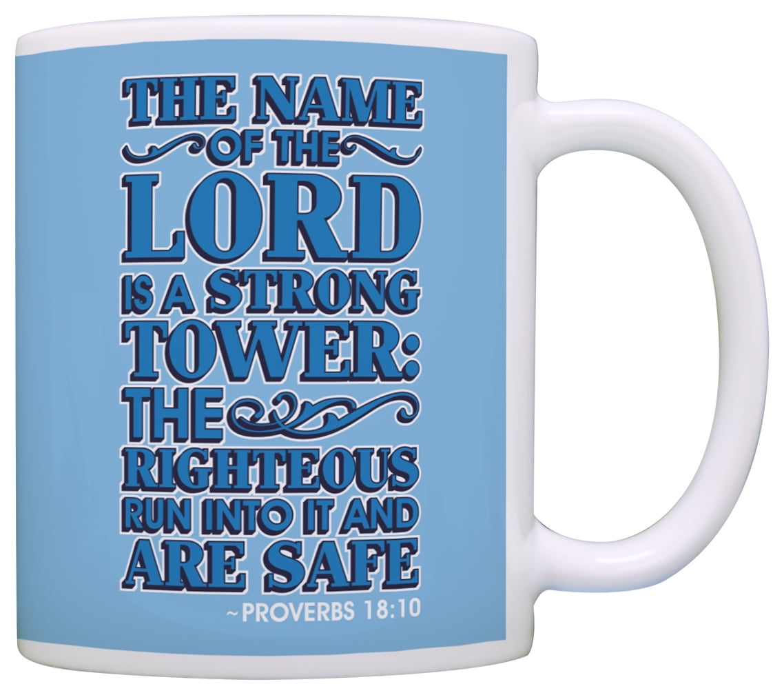 thiswear-bible-verse-gifts-name-of-the-lord-is-a-strong-tower-proverbs